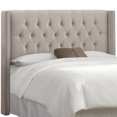Upholstered Wingback Headboard