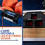 Foldable Steel Basketball set of 7