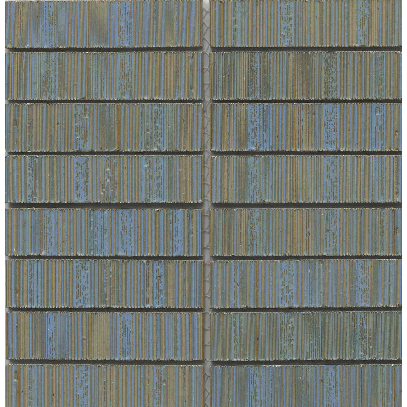 Newtro 12 x 12 Ceramic Decorative Accent Tile, Ocean