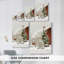 «Silver Carol of Snow» - Toile tendue avec châssis de qualité supérieure-420261857