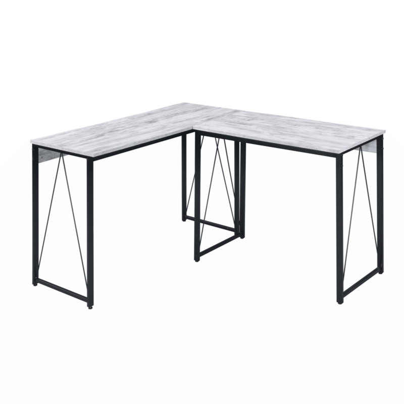 Bureau l 35,5 po Jonia, Gris