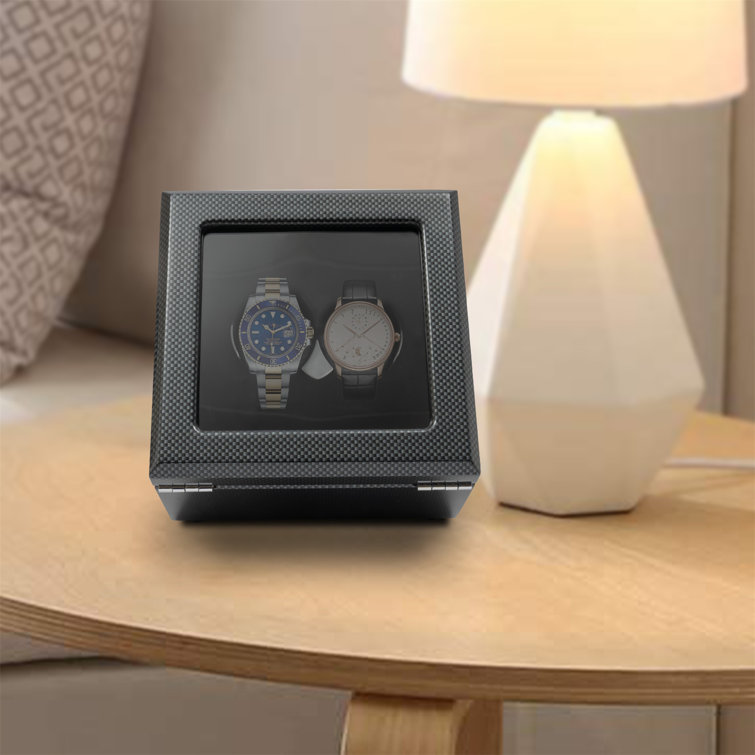 Wood Watch Box + Watch Winder