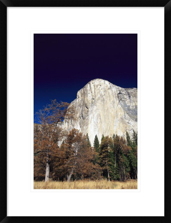 " Late Light On Face Of Monolith Of El Capitan ", 24" H x 18" W x 1.5" D