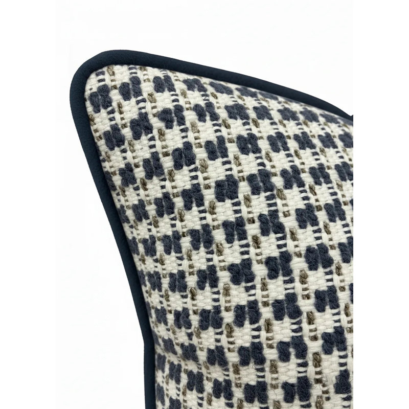 Oreiller en duvet 20 x 20 Furley, Marine, Square 20"H x 20"W