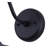 Aarilyn Outdoor Gooseneck Barn Light, Rustic Black Finish