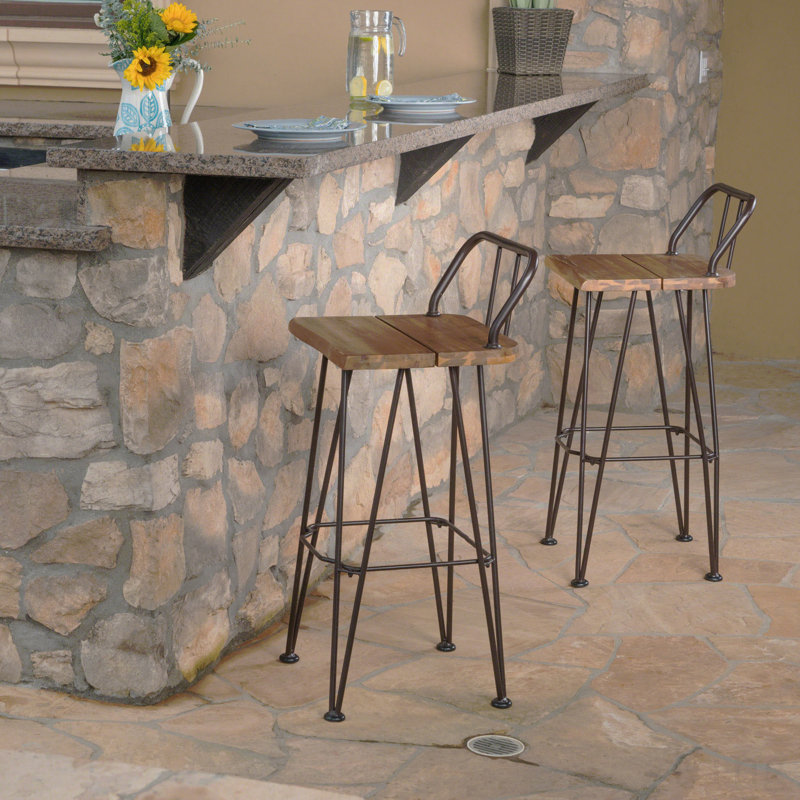 Tabouret de bar 2 pièces 2 pièces