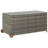 WFX Utility 120cm W 50L Water Resistant Wicker Deck Box with Wheels-943681602