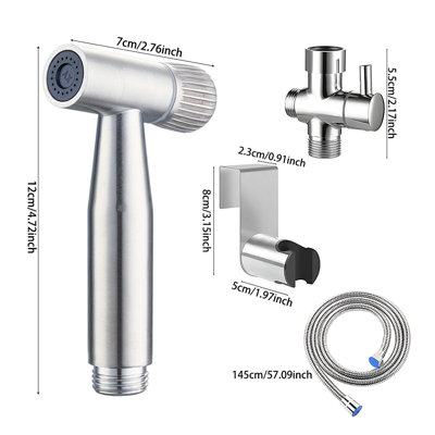 Handheld Toilet Bidet Sprayer Kit