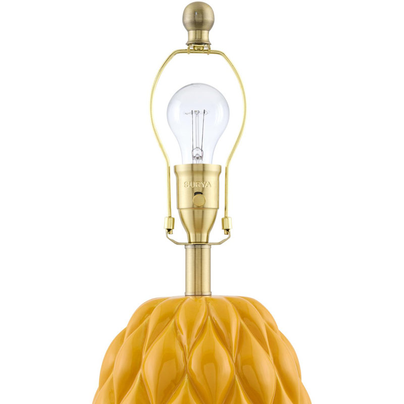 Lampe de table Shahe, Orange