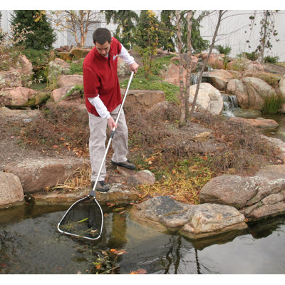Heavy Duty Pond Net With Extendable Handle