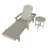 Altura Outdoor Chaise Lounge with Table-88382450