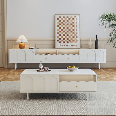 Creme fraiche coffee table