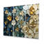 Ensemble de salon art mural bleu et bleu coquelicots Wilderness Poppies-107183422-107183428