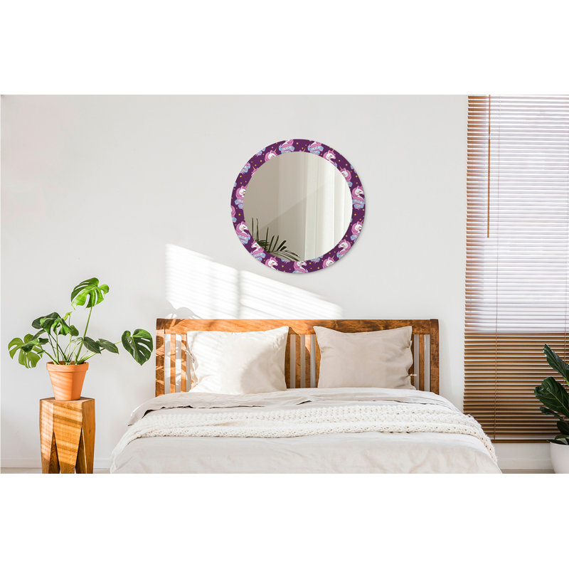 Huldar Glass Flat Wall Mirror