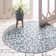 Tapis bleu sarcelle / gris Murph