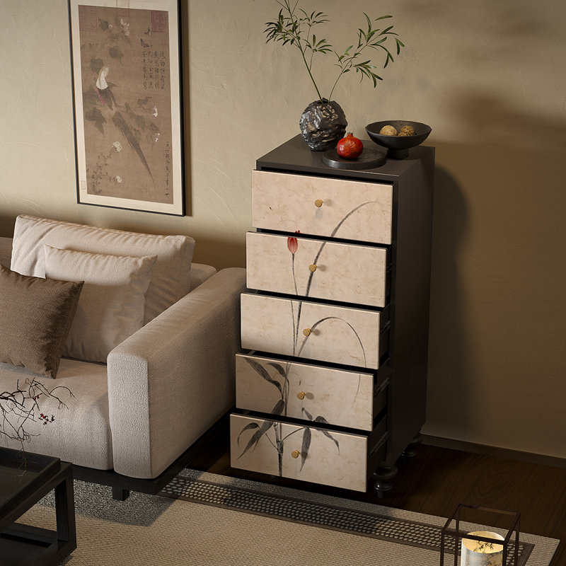 Armoire de rangement à esthétique multifonctionnelle