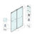 Frameless Double Sliding Shower Door