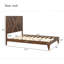 Lit plateforme de style moderne Mid-Century