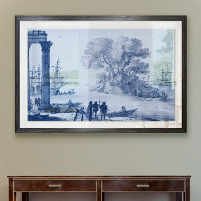 « antique blue porcelaine ii » par paul cezanne-impression sur papier