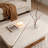 Natural cave stone design feel coffee table
