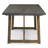 Emmett Pine Solid Wood Trestle Dining Table-267756579
