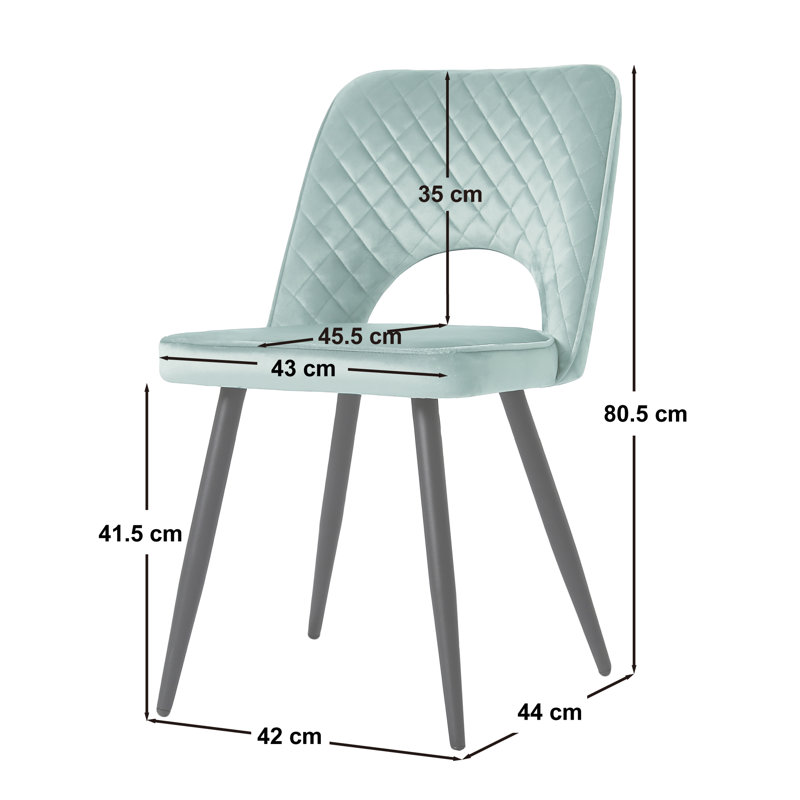 Asfand 6 - Person Dining Set, Teal