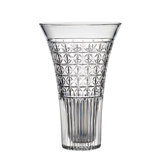 Aran Clear 12" Crystal Table Vase