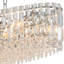 10-Light Kitchen Island Oval Crystal Chandelier-371030563