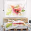 Tapisserie design rose et rouge Floral-28483407
