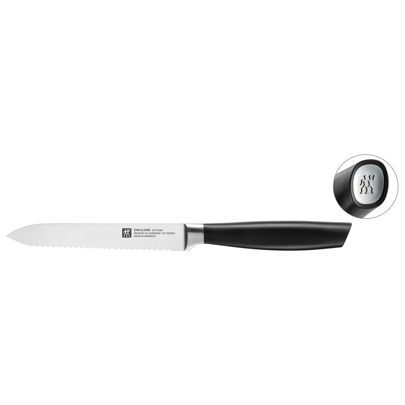 Couteau tout usage 5 po All * Star, argent