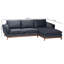 Canapé modulaire en tissu Cantwell Baxton Studio Linanas-2062043891-2062043892