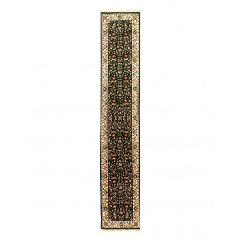 Floral Area Rug in Green