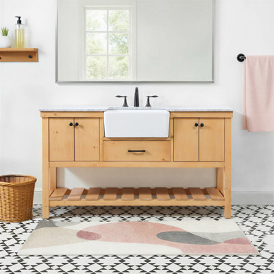 Meuble-lavabo simple 60 po Pelaghia