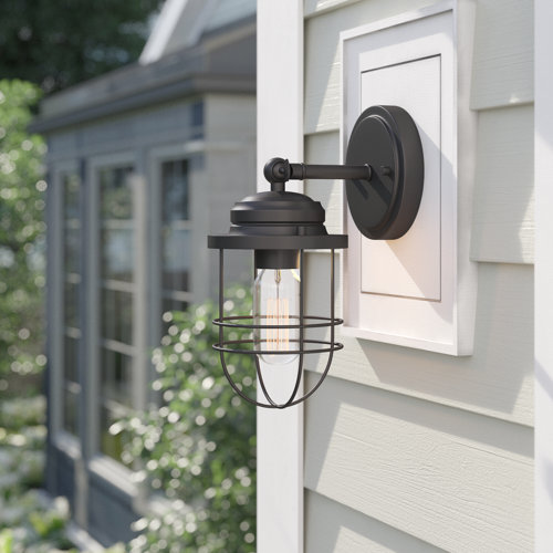 Three Posts™ Lylah Steel Armed Sconce & Reviews | Wayfair