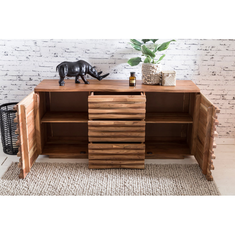 Ayia 160cm Solid Wood Sideboard