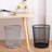 Berriman Silver Round Metal Mesh Open Waste Paper Bin 12L Lightweight Circular Mesh Trash Can( 2 )