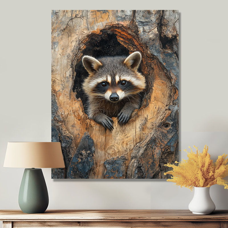Gerdien - animaux, art mural, salon, H 20 po x l 12 po, Toile tendue, Ne s’applique pas