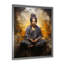 «Black and Gold Yogic Meditation - Yoga», impressions d'art mural-97203071-97203072