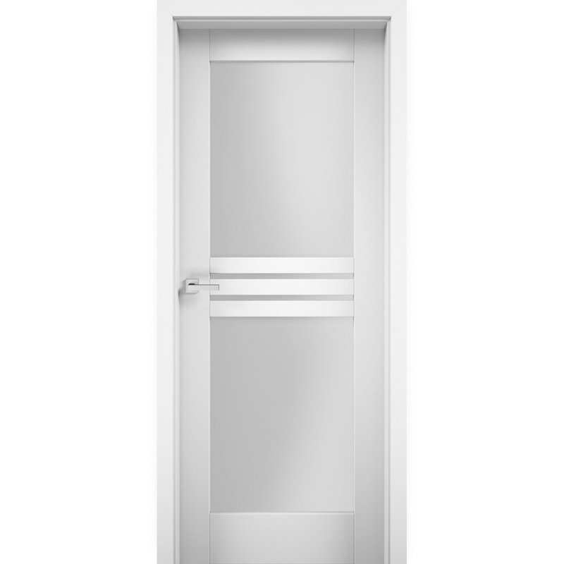 Porte standard en verre givré Mela, 30 po x 80 po