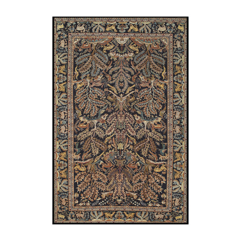 Caravel Oriental Indoor Rug, Rectangle 4' x 6'
