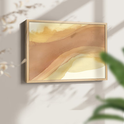 Sunset Layers II -Framed Print - Restickable