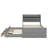 Full Size Wooden Extendable Bed With Storage Headboard, Outlets, Twin Size Trundle And Drawers-582511998