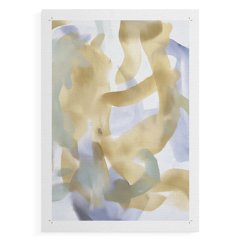 Série ABSTRACT DCCXC - Impression sur toile seulement - NON CADRE, H 48 po x l 32 po