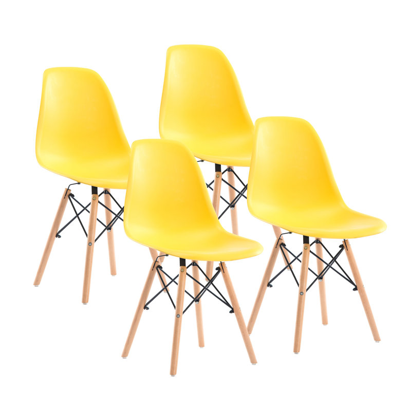17.5'' H Side Chair, Yellow