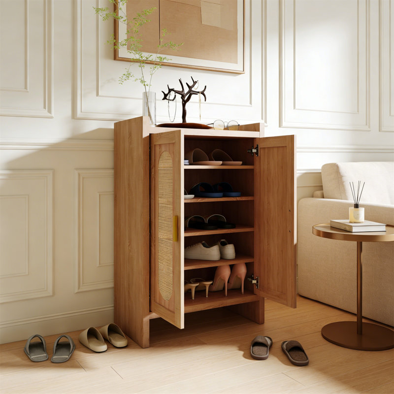 10 Pair Shoe Storage Cabinet
