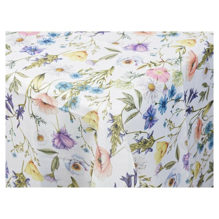 Staytonville Rectangle Floral Tablecloth