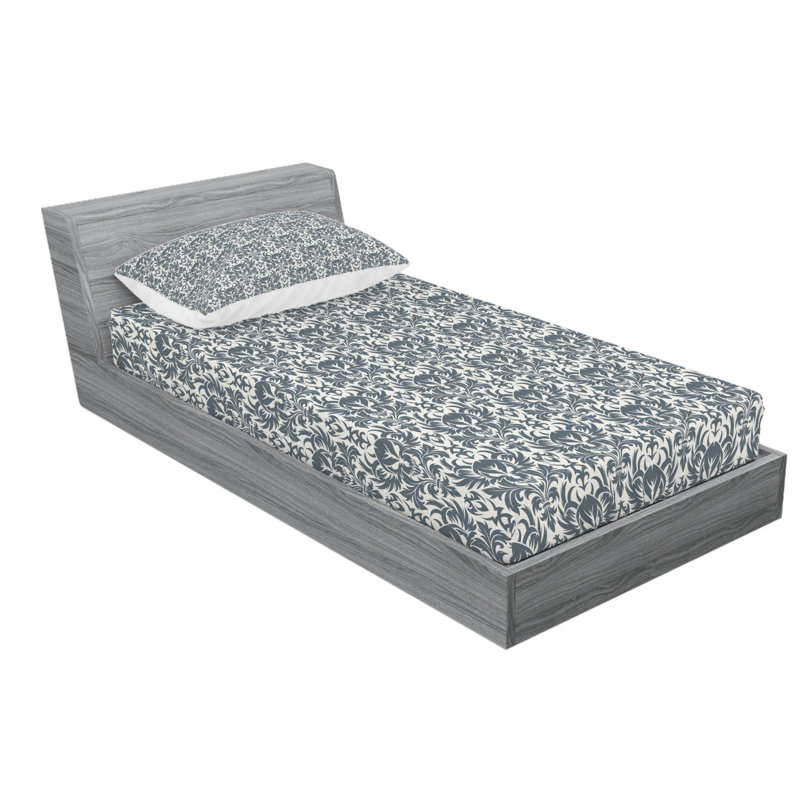 Microfiber Sheet Set, Twin Sheet Set + Fitted Sheet + 1 Pillowcase