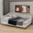 L-Shaped Linen Daybed, With Solid Wood Legs-2119773445-2119773447