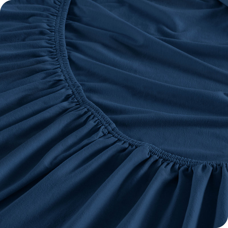 Queen Sand Organic Cotton Jersey Sheet Set