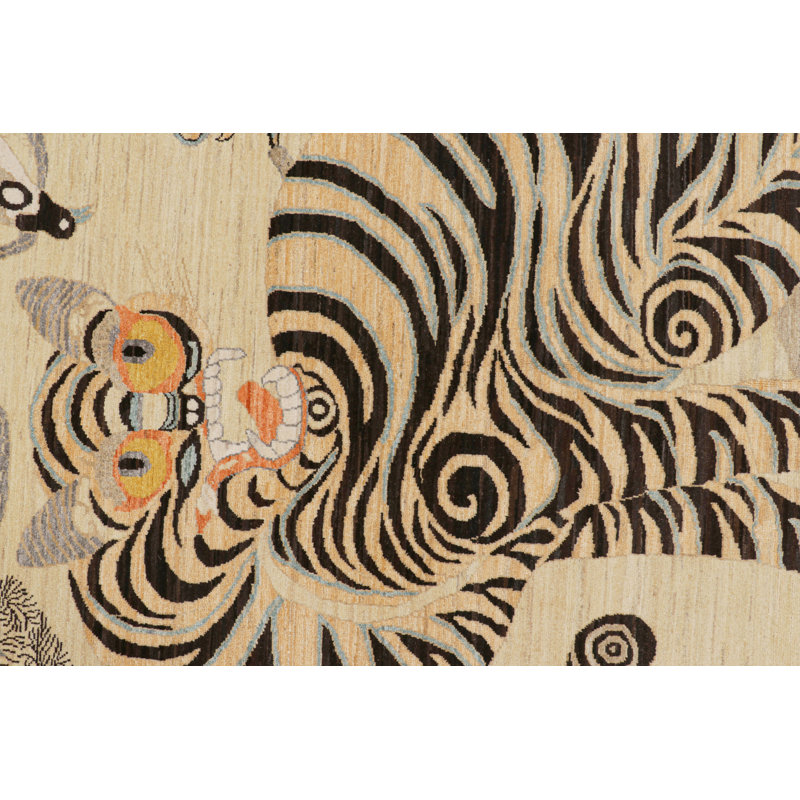 One-of-a-Kind 6'3X8'1 Hand Knotted Area Rug
